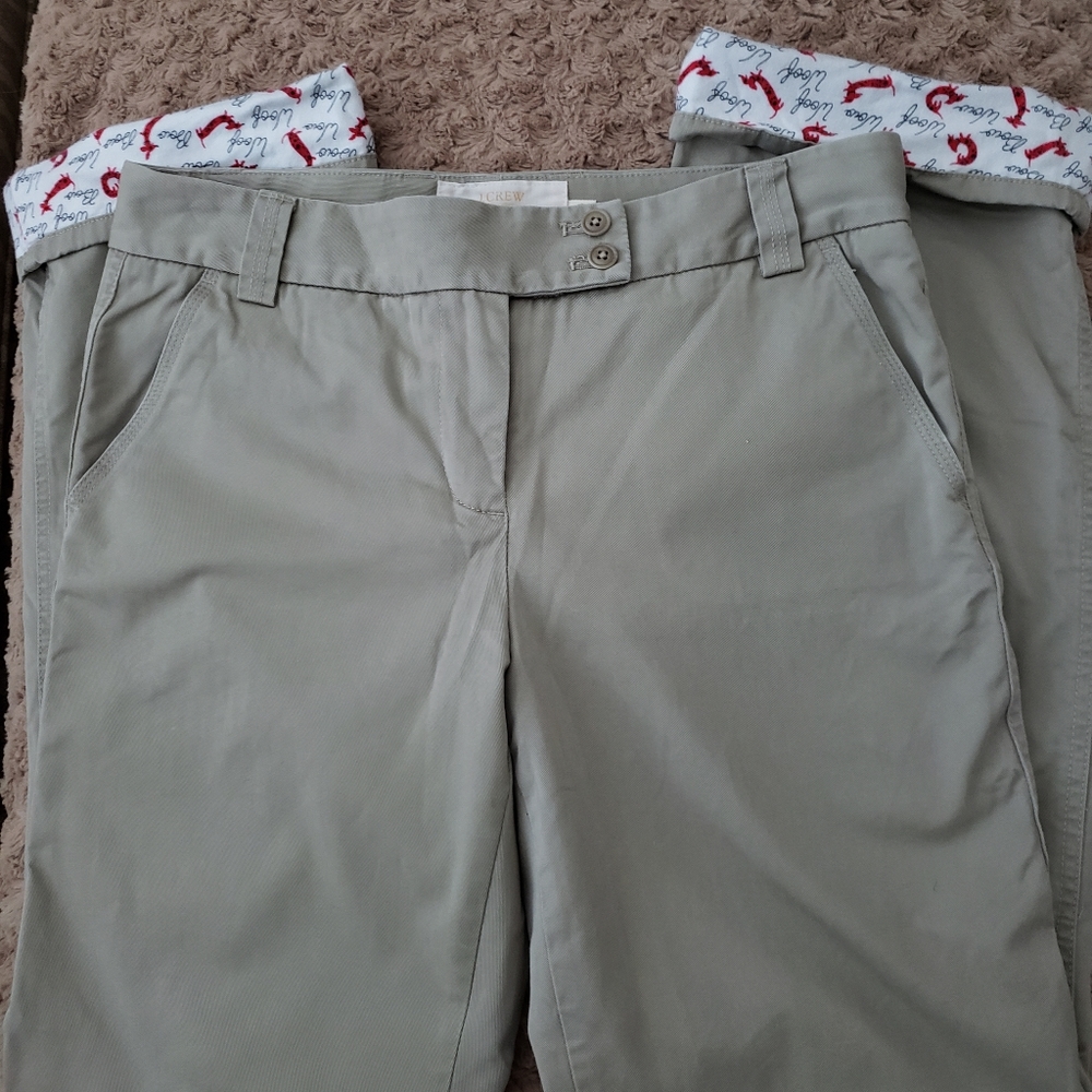 J. Crew Classic Twill Chino Pants